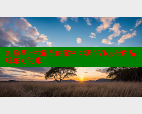 旗袍茶叶推销员的秘密：糖心Vlog带你品味东方韵味 糖心官方网站vlog 第1张