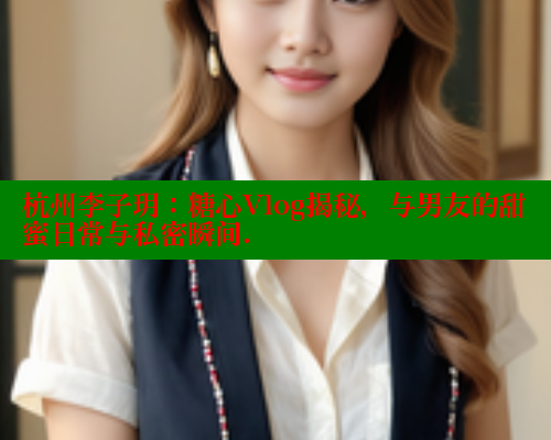 杭州李子玥：糖心Vlog揭秘，与男友的甜蜜日常与私密瞬间.