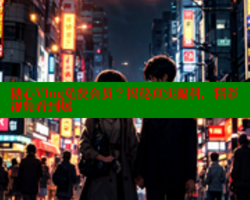 糖心Vlog免费会员？揭秘真实福利，精彩视频看到爆 糖心vlog官网 第2张