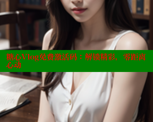 糖心Vlog免费激活码：解锁精彩，零距离心动