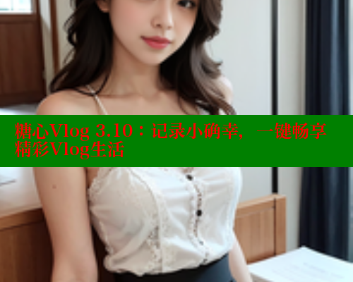 糖心Vlog 3.10：记录小确幸，一键畅享精彩Vlog生活 糖心vIog官方观看 第1张