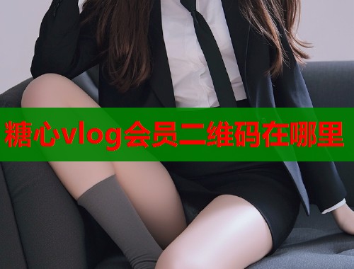 糖心vlog会员二维码在哪里