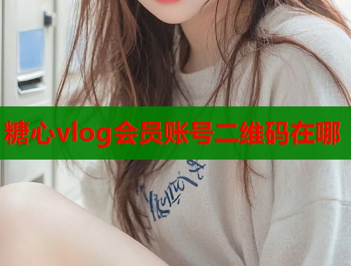 糖心vlog会员账号二维码在哪