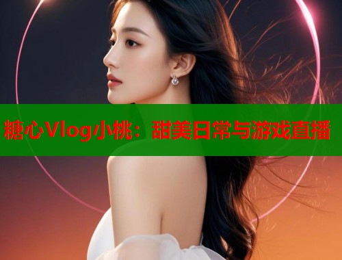 糖心Vlog小桃：甜美日常与游戏直播