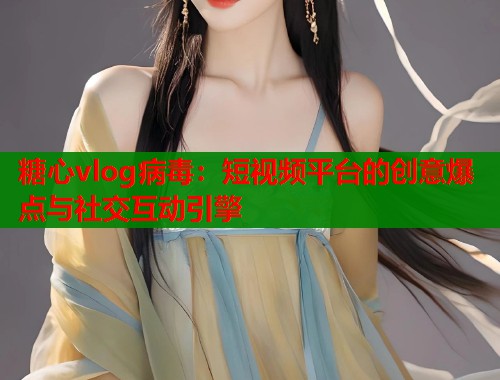 糖心vlog病毒：短视频平台的创意爆点与社交互动引擎