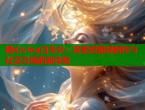 糖心vlog白毛女：探索短视频创作与社交互动的新体验