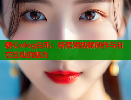 糖心vlog白毛：探索短视频创作与社交互动的魅力  第1张