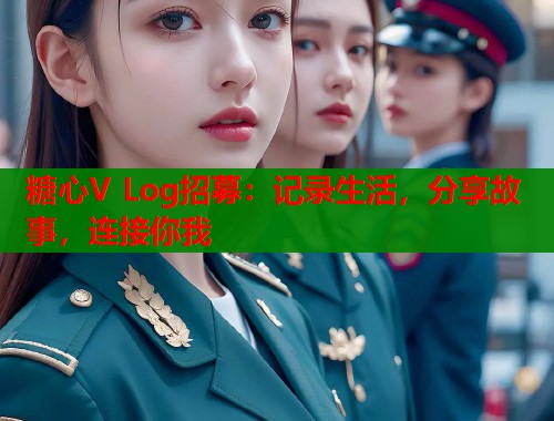 糖心V Log招募：记录生活，分享故事，连接你我