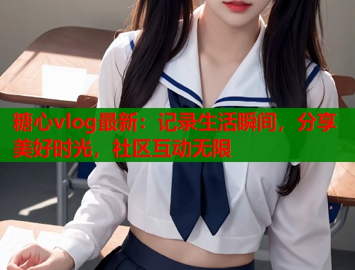 糖心vlog最新：记录生活瞬间，分享美好时光，社区互动无限  第1张