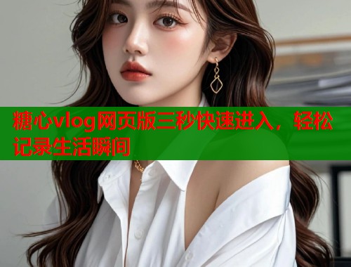 糖心vlog网页版三秒快速进入，轻松记录生活瞬间  第2张