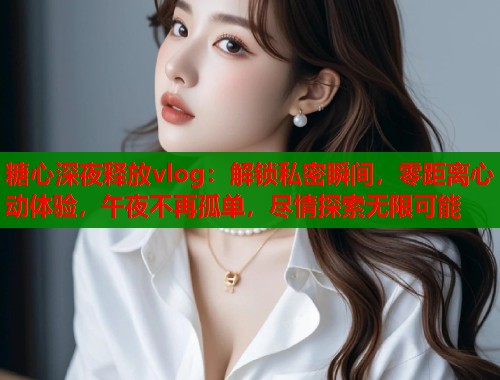 糖心深夜释放vlog：解锁私密瞬间，零距离心动体验，午夜不再孤单，尽情探索无限可能
