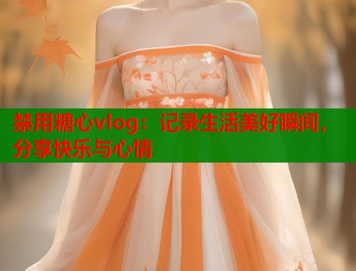 禁用糖心vlog：记录生活美好瞬间，分享快乐与心情  第2张