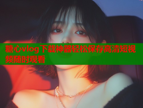 糖心vlog下载神器轻松保存高清短视频随时观看