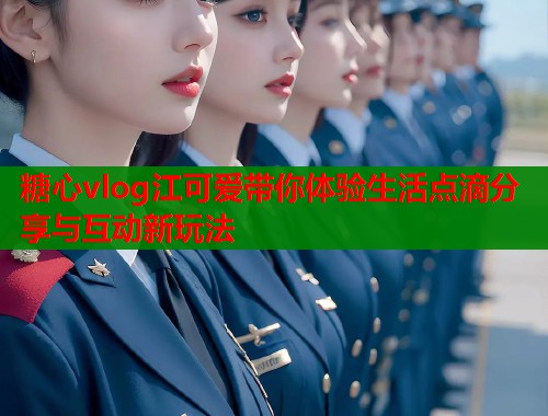 糖心vlog江可爱带你体验生活点滴分享与互动新玩法