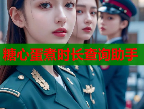 糖心蛋煮时长查询助手  第2张