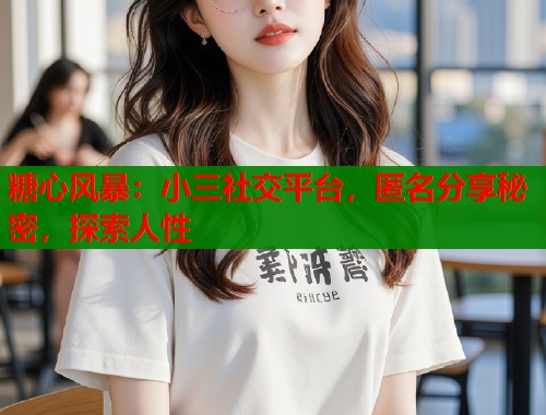 糖心风暴：小三社交平台，匿名分享秘密，探索人性