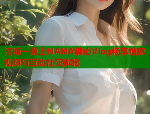 清凉一夏上NANA糖心Vlog畅享独家视频与互动社交体验