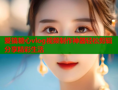 爱搞糖心vlog视频制作神器轻松剪辑分享精彩生活  第1张