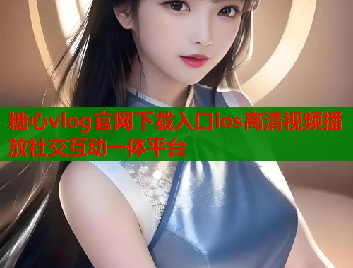 糖心vlog官网下载入口ios高清视频播放社交互动一体平台