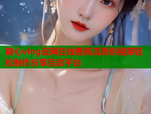 糖心vlog官网在线看高清原创视频轻松制作分享互动平台