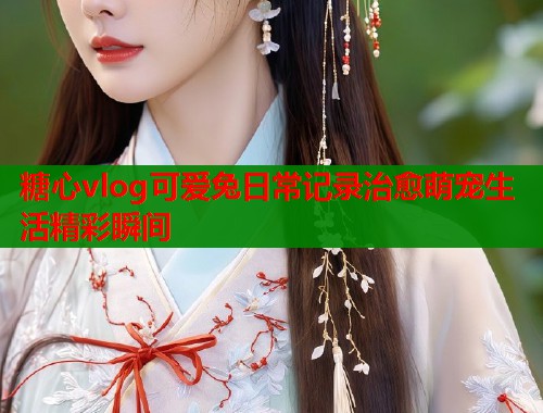 糖心vlog可爱兔日常记录治愈萌宠生活精彩瞬间