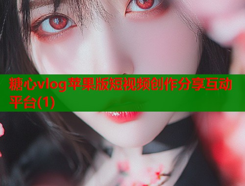 糖心vlog苹果版短视频创作分享互动平台(1)  第2张