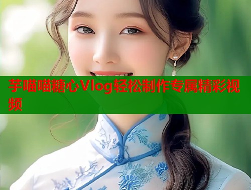 芋喵喵糖心Vlog轻松制作专属精彩视频
