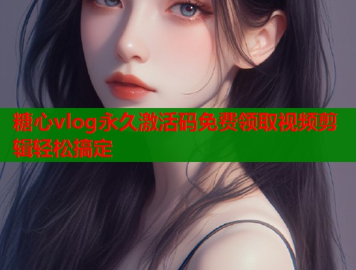 糖心vlog永久激活码免费领取视频剪辑轻松搞定