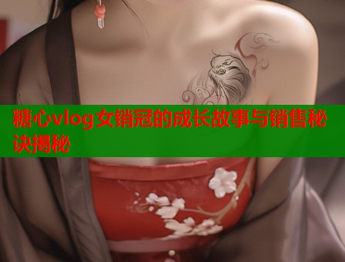 糖心vlog女销冠的成长故事与销售秘诀揭秘  第2张