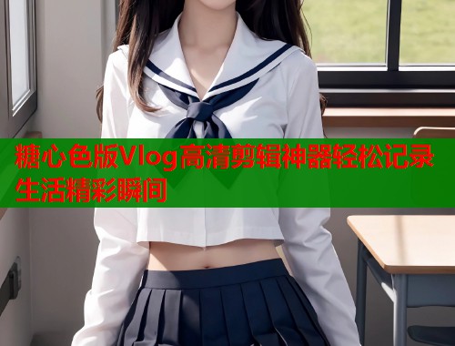 糖心色版Vlog高清剪辑神器轻松记录生活精彩瞬间
