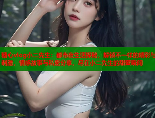 糖心vlog小二先生：都市夜生活探秘，解锁不一样的精彩与刺激，情感故事与私密分享，尽在小二先生的甜蜜瞬间